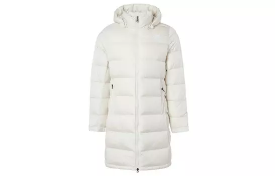 Пуховик женский белый The North Face