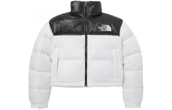 Пуховик женский белый The North Face