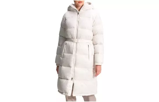 Пуховик женский белый The North Face
