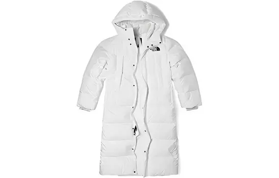 Пуховик женский белый The North Face