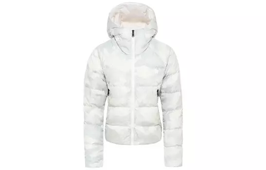 Пуховик женский белый The North Face