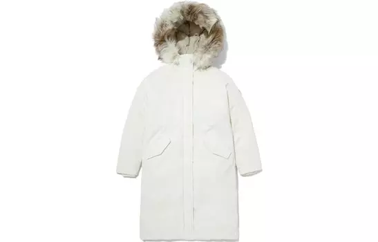 Пуховик женский белый The North Face