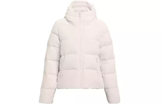 Пуховик женский белый Under Armour