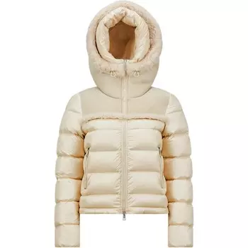 Пуховик женский бежевый Moncler