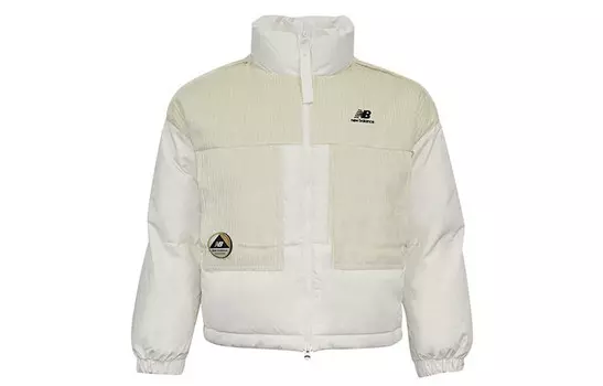 Пуховик женский бежевый New Balance