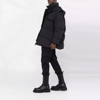 Пуховик женский Bottega Veneta, черный