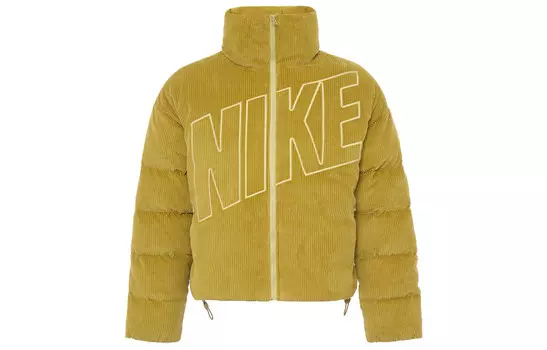 Пуховик женский бронзовый Nike