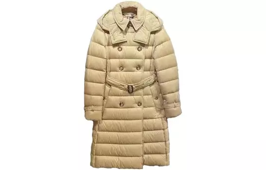 Пуховик женский Burberry, желтый