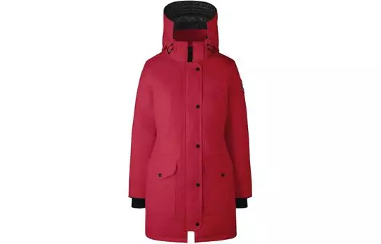 Пуховик женский Canada Goose, красный