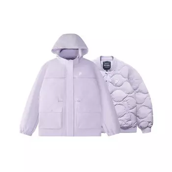 Пуховик женский Canyon фиолетовый Fila Fusion