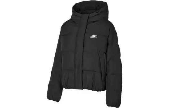 Пуховик женский черный/0018 Skechers