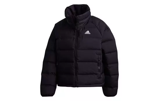 Пуховик женский черный Adidas, черный