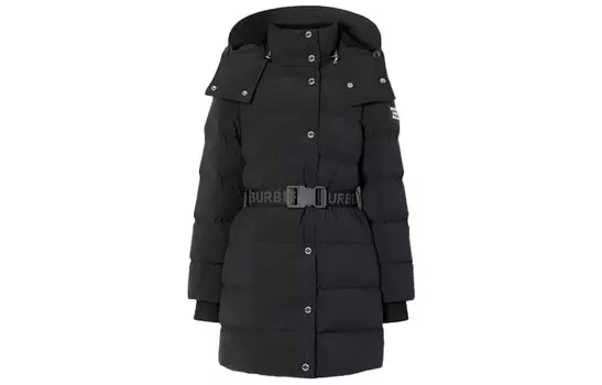 Пуховик женский черный Burberry