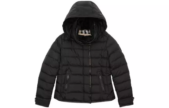 Пуховик женский черный Burberry