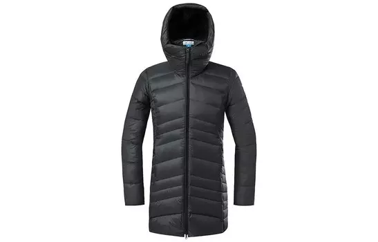 Пуховик женский черный Columbia