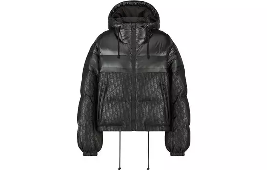 Пуховик женский черный Dior