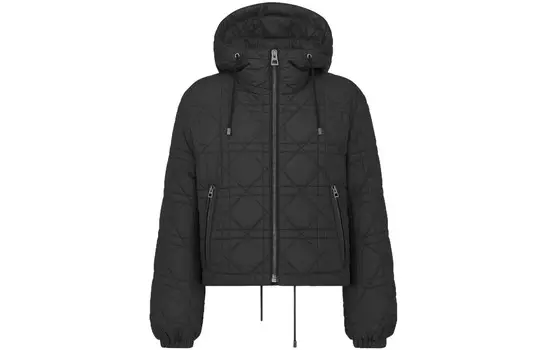 Пуховик женский черный Dior