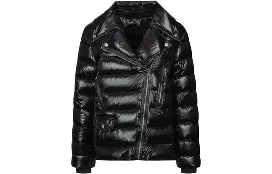 Пуховик женский черный Evisu