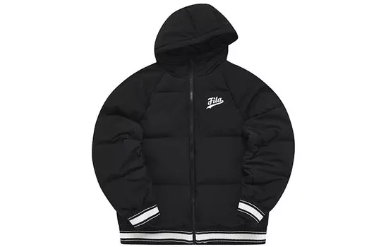 Пуховик женский черный Fila Fusion