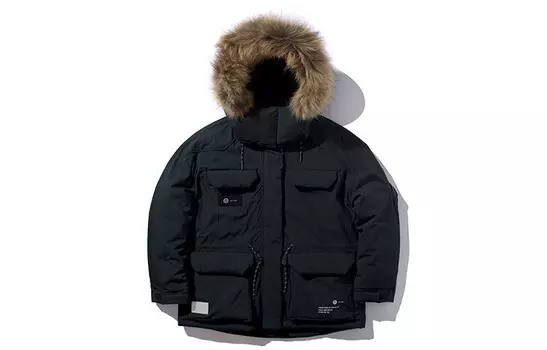 Пуховик женский черный Lining
