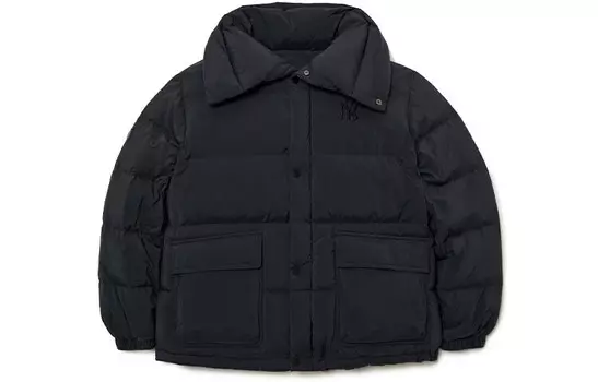 Пуховик женский черный Mlb