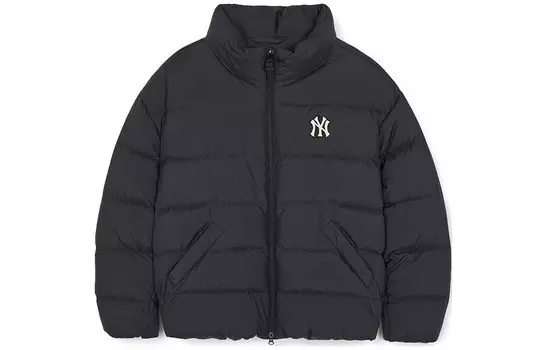 Пуховик женский черный Mlb