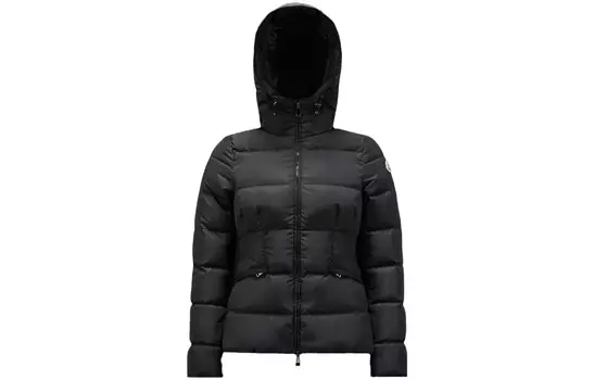 Пуховик женский черный Moncler
