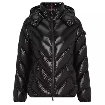 Пуховик женский черный Moncler