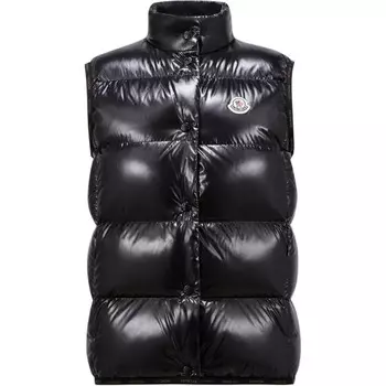 Пуховик женский черный Moncler