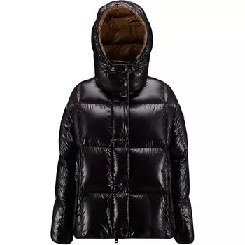 Пуховик женский черный Moncler