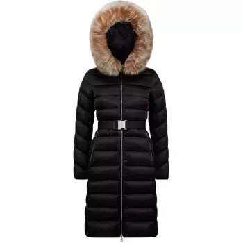 Пуховик женский черный Moncler