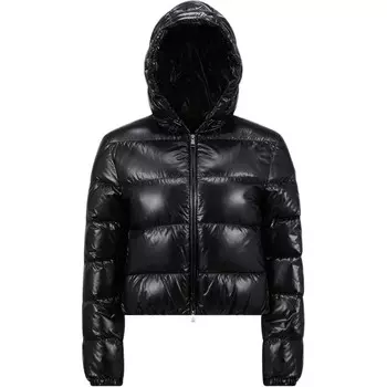 Пуховик женский черный Moncler