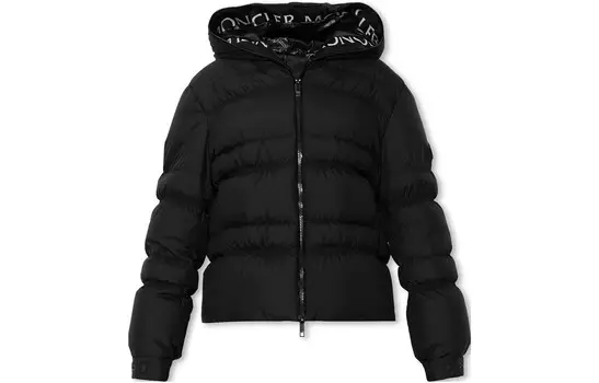 Пуховик женский черный Moncler