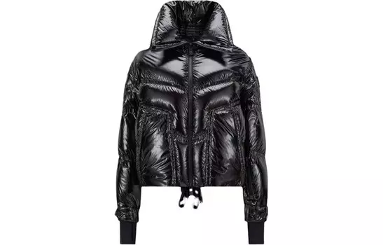 Пуховик женский черный Moncler