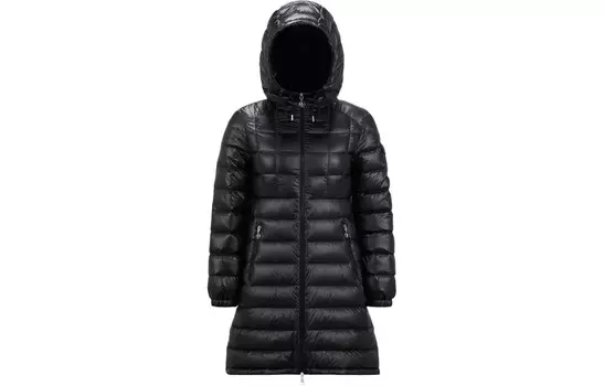 Пуховик женский черный Moncler
