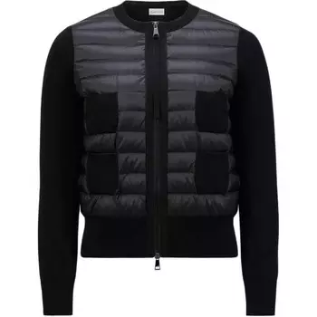 Пуховик женский черный Moncler