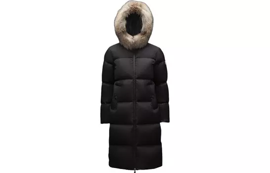 Пуховик женский черный Moncler