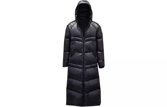 Пуховик женский черный Moncler