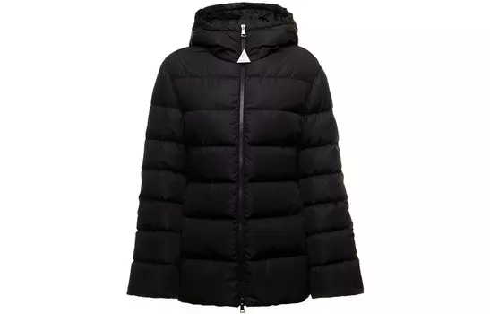 Пуховик женский черный Moncler