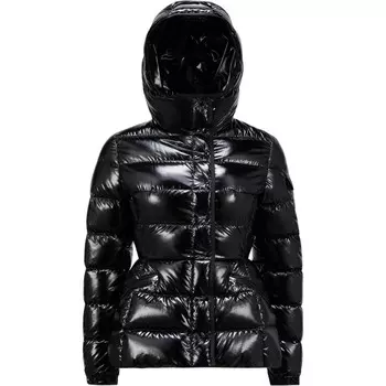 Пуховик женский черный Moncler