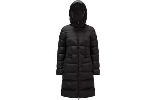 Пуховик женский черный Moncler