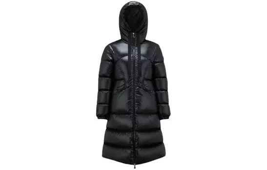 Пуховик женский черный Moncler
