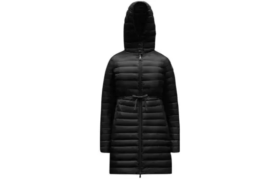Пуховик женский черный Moncler