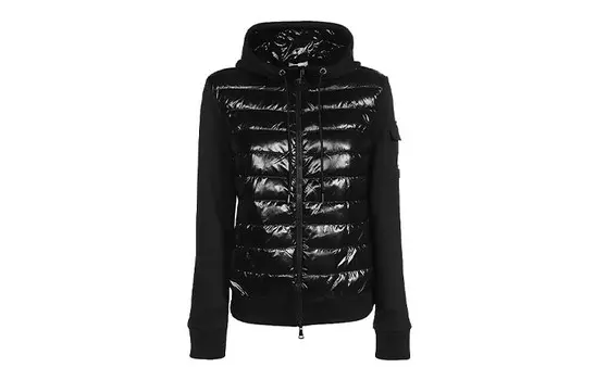 Пуховик женский черный Moncler