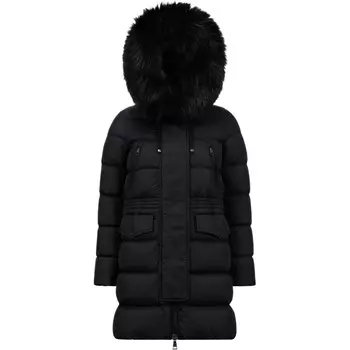 Пуховик женский черный Moncler