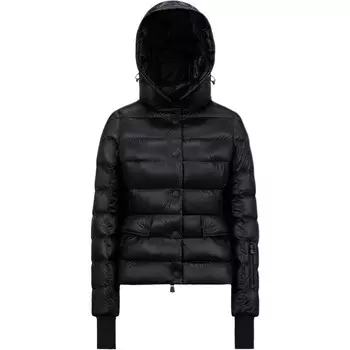 Пуховик женский черный Moncler