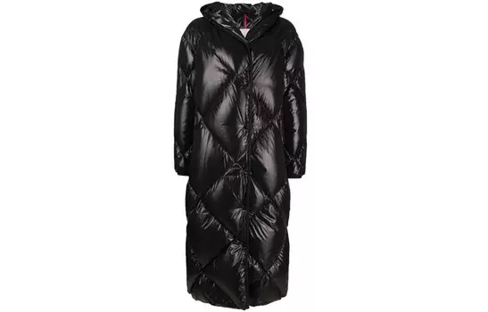 Пуховик женский черный Moncler