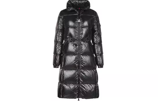 Пуховик женский черный Moncler