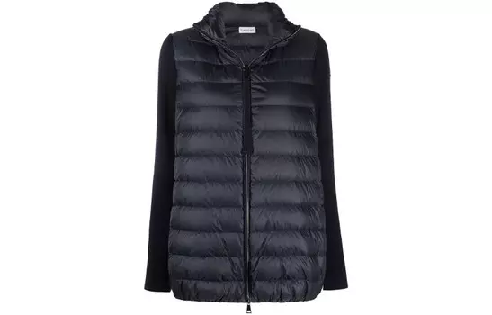 Пуховик женский черный Moncler