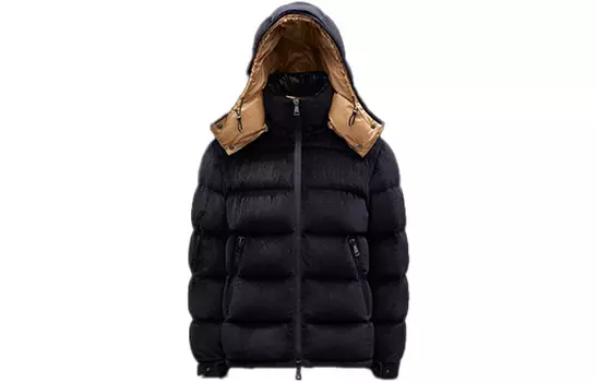 Пуховик женский черный Moncler